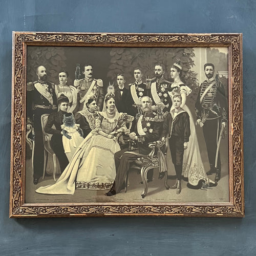 Tavla ”Kungafamiljen”