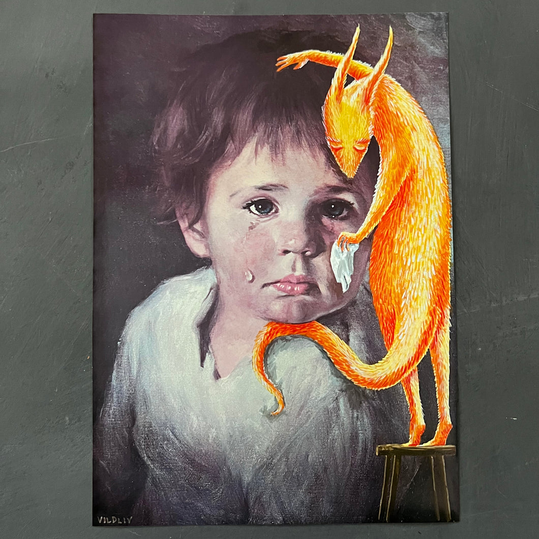 Print ”Tröst Orange” A4