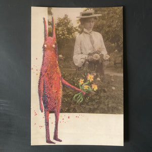 Set of 3 postcards "Flowers"
