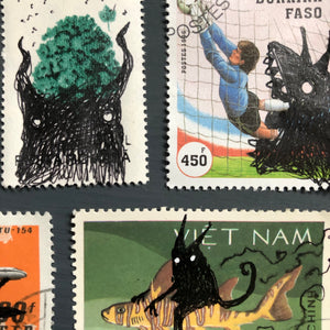Illustrated stamps # 2