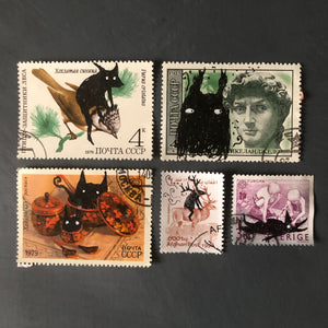 Illustrated stamps # 6