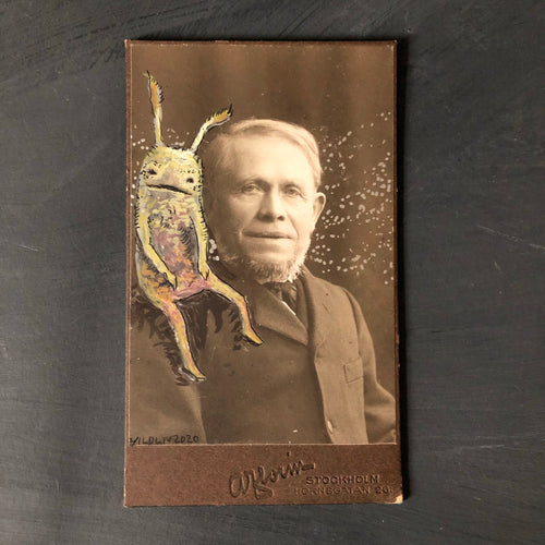 Vintage portrait card 