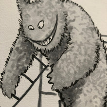 Load image into Gallery viewer, Illustration ”Lätt fånget”