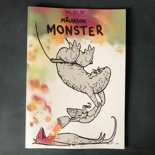 Målarbok ”Monster”