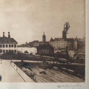 Tavla ”Slussen +10”