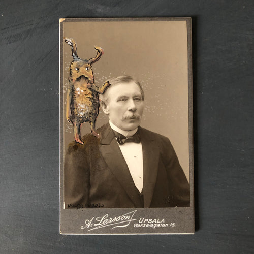 Vintage portrait card 