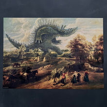Ladda upp bild till gallerivisning, Print ”Godzilla” A3