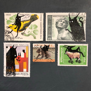 Illustrated stamps # 4