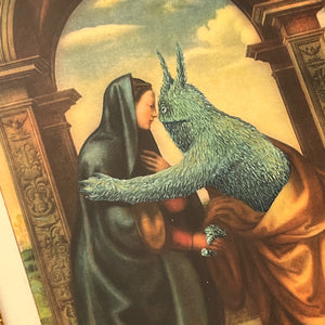 Tavla ”Maria och Elisabets möte”