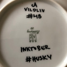 Ladda upp bild till gallerivisning, Tallrik #48 ”husky”