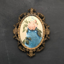 Ladda upp bild till gallerivisning, Tavla ”Rosa ros”
