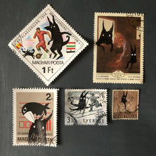 Load image into Gallery viewer, Illustrated stamps # 7