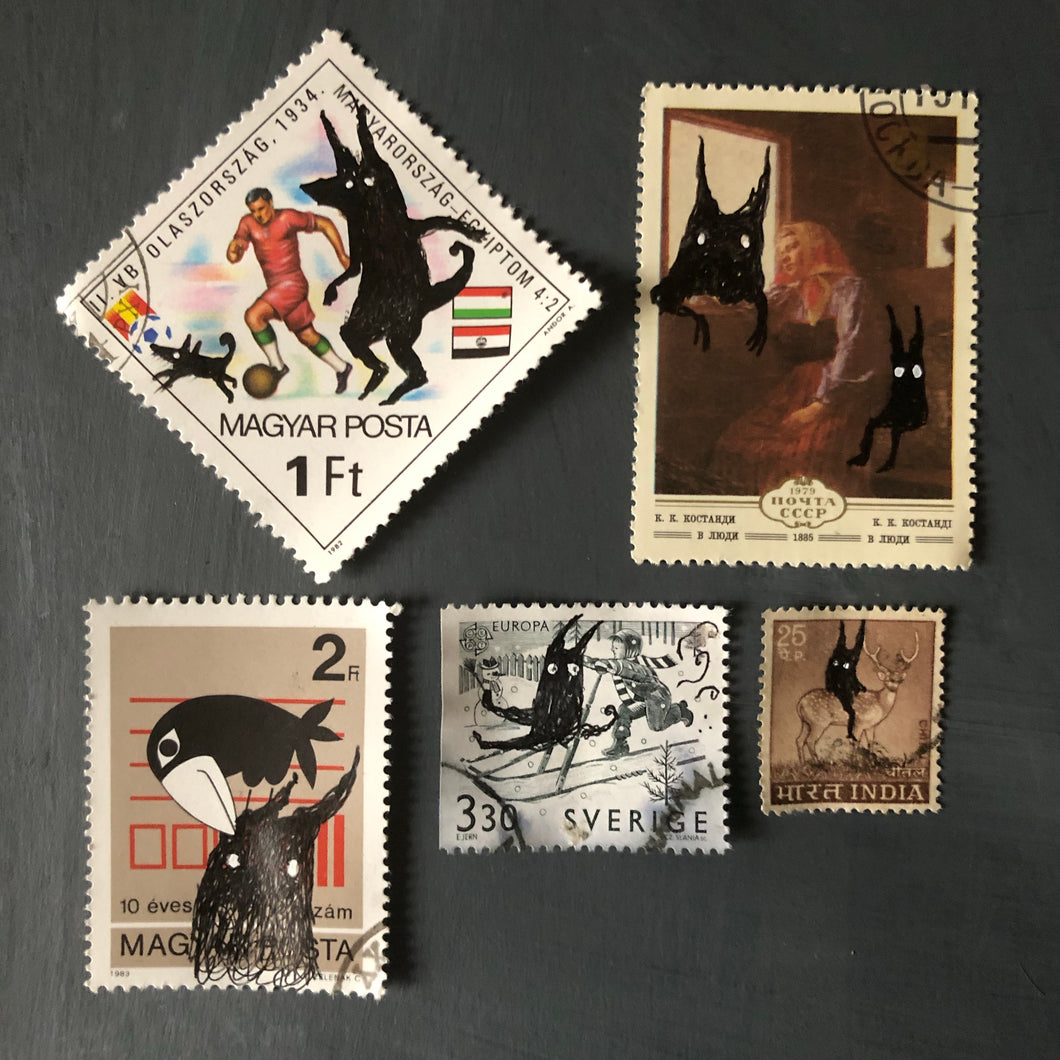 Illustrated stamps # 7
