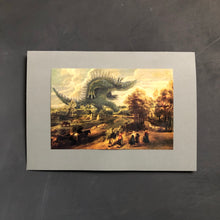 Ladda upp bild till gallerivisning, ”Godzilla” Dubbelvikt kort med kuvert