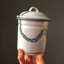 Load image into Gallery viewer, Enamel jar # 97