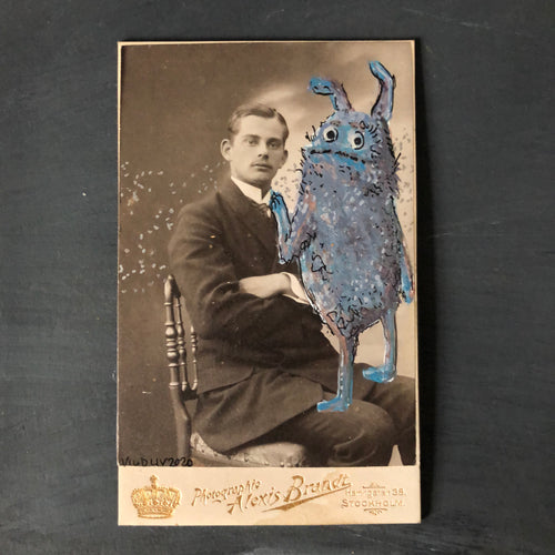 Vintage portrait card 