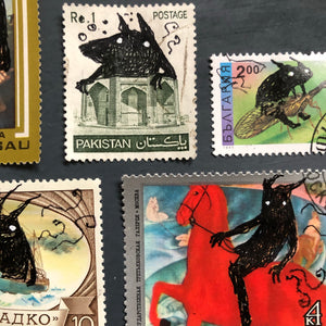 Illustrated stamps # 3