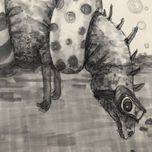 Ladda upp bild till gallerivisning, Illustration ”Flyt”