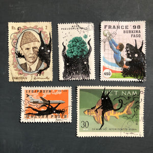 Illustrated stamps # 2