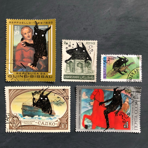 Illustrated stamps # 3