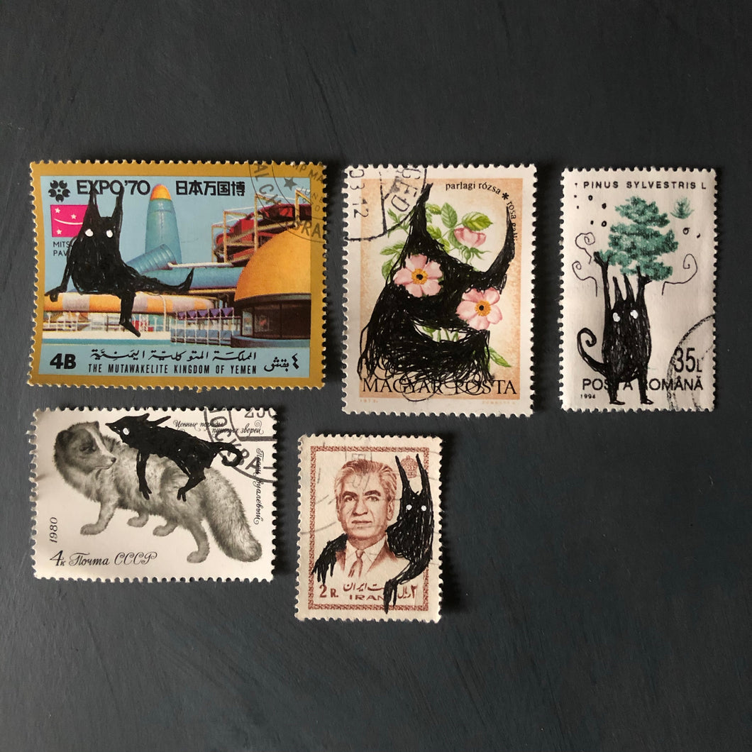 Illustrated stamps # 5