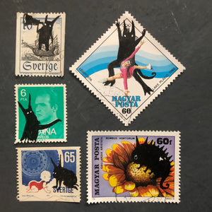 Illustrated stamps # 10