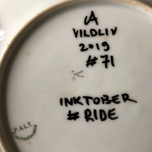 Tallrik #71 ”ride”